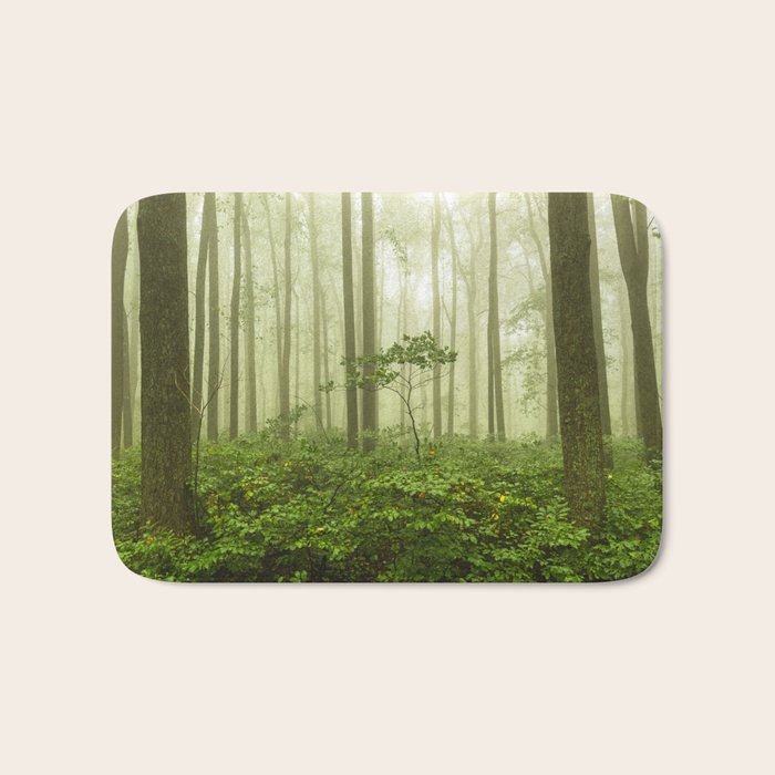 Dreaming of Appalachia - Nature Photography Digital Landscape Bath Mat Gallery Image 1