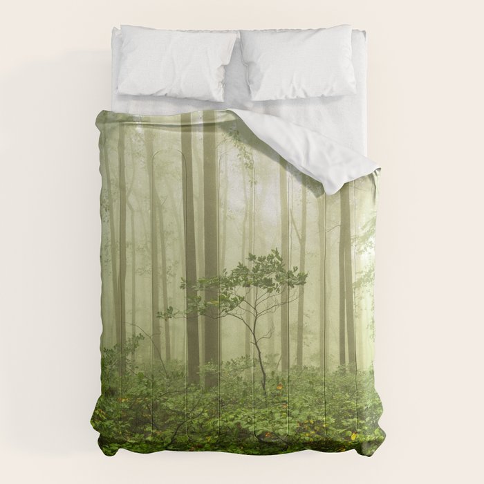 Dreaming of Appalachia - Nature Photography Digital Landscape Comforter Gallery Image 6