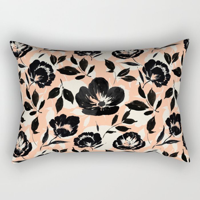 Garden Flower Forms PB Rectangular Pillow Gallery Image 1