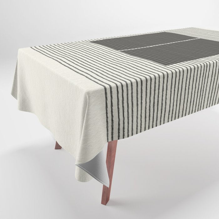 Minimalist Japandi Object No. 1 Tablecloth Gallery Image 1