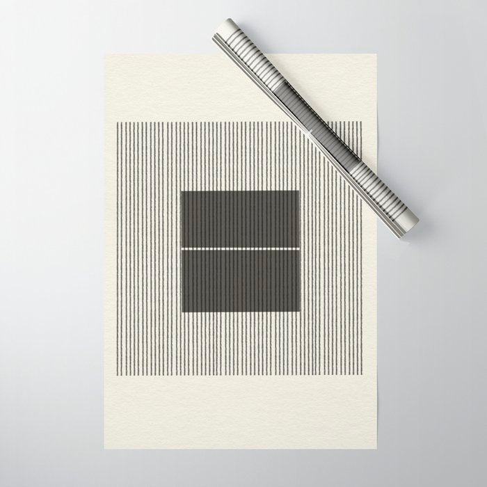 Minimalist Japandi Object No. 1 Wrapping Paper Gallery Image 1