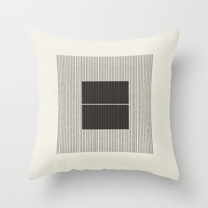 Minimalist Japandi Object No. 1 Throw Pillow Gallery Image 6