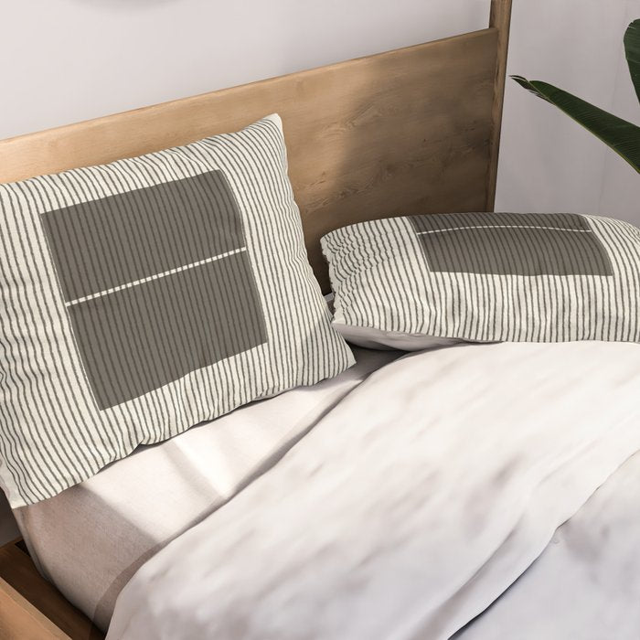 Minimalist Japandi Object No. 1 Pillow Sham Gallery Image 2