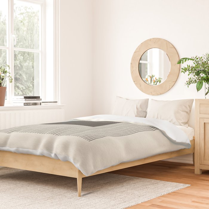 Minimalist Japandi Object No. 1 Duvet Cover Gallery Image 2