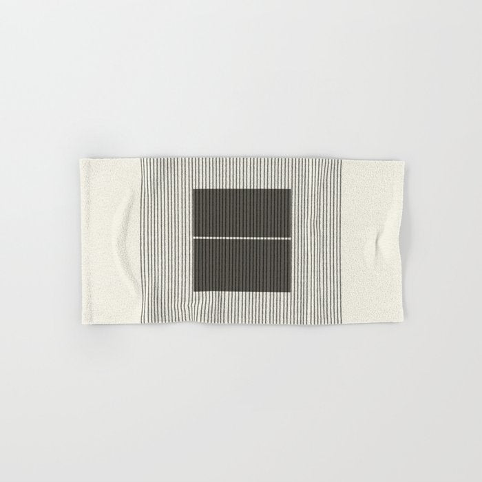 Minimalist Japandi Object No. 1 Bath Towel Gallery Image 1