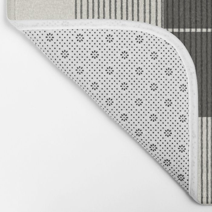 Minimalist Japandi Object No. 1 Bath Mat Gallery Image 2