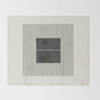 Minimalist Japandi Object No. 1 Throw Blanket Gallery Image 2