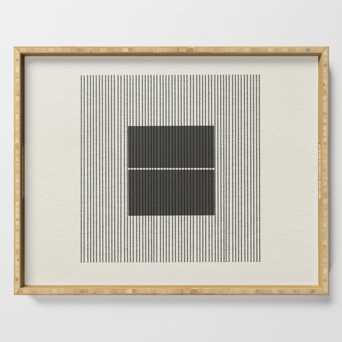 Minimalist Japandi Object No. 1 Serving Tray Gallery Image 1