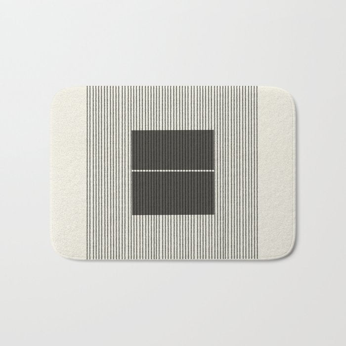 Minimalist Japandi Object No. 1 Bath Mat Gallery Image 1