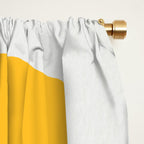 yellow flowers Window Curtain Gallery Image 2