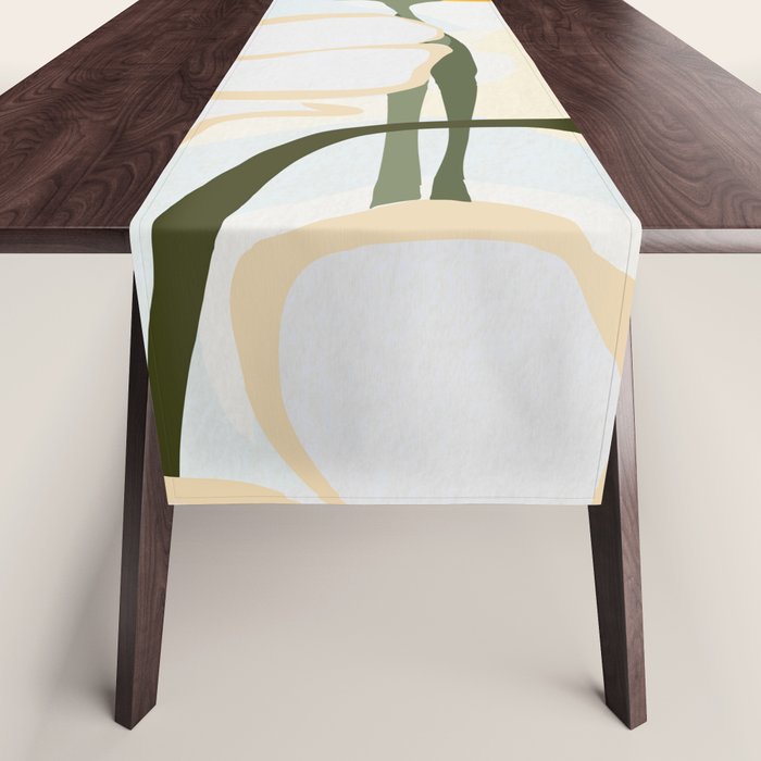 yellow flowers Table Runner Gallery Image 1