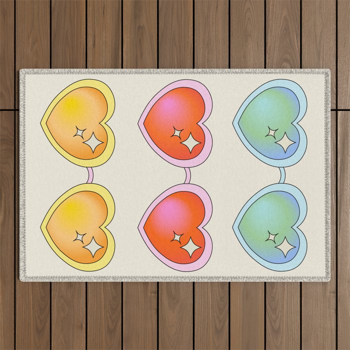 Groovy Vision Outdoor Rug Gallery Image 1