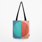 Color Block Abstract II Tote Bag Gallery Image 2