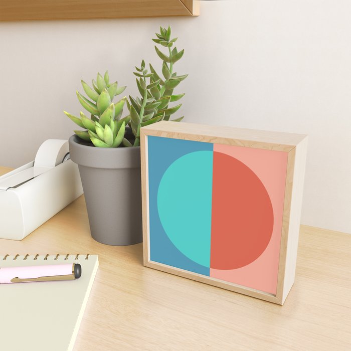 Color Block Abstract II Mini Art Print Gallery Image 2