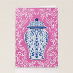 Chinoiserie Pink  Stationery Card Gallery Image 2