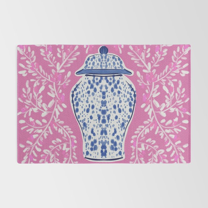 Chinoiserie Pink  Rug Gallery Image 2