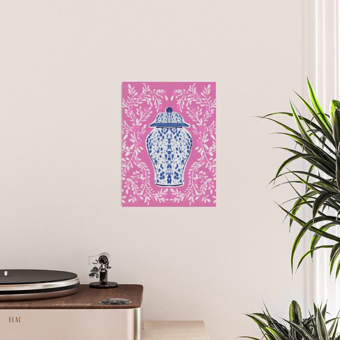 Chinoiserie Pink  Poster Gallery Image 2