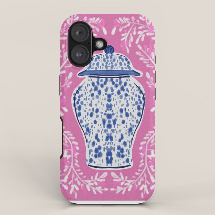 Chinoiserie Pink  iPhone Case Gallery Image 1