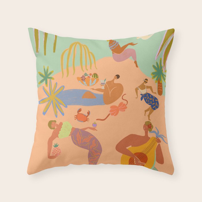 Vacation Throw Pillow Gallery Image 6