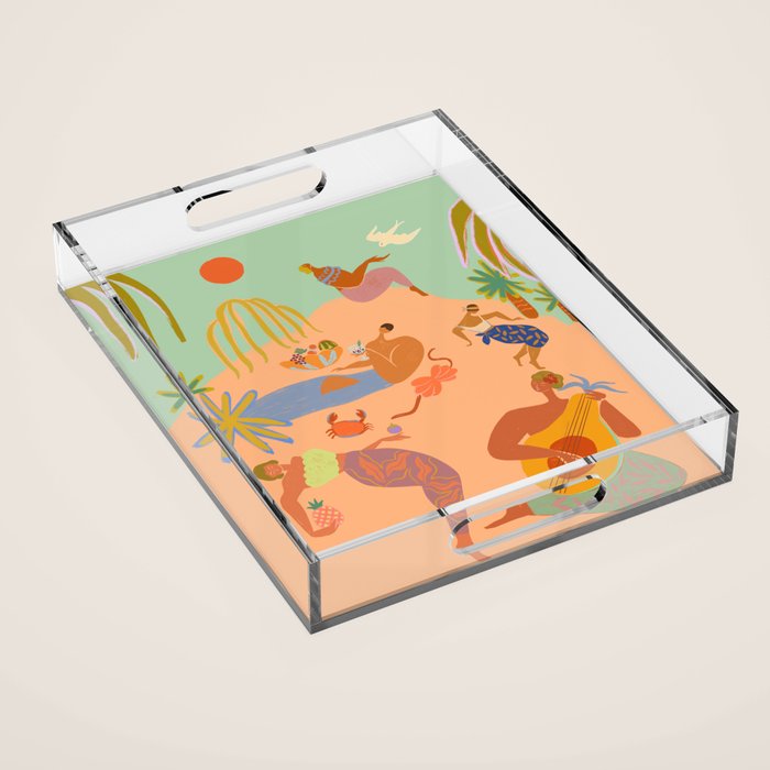 Vacation Acrylic Tray Gallery Image 1