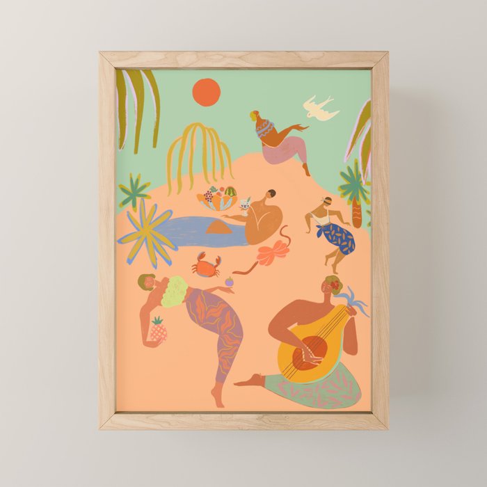 Vacation Mini Art Print Gallery Image 1
