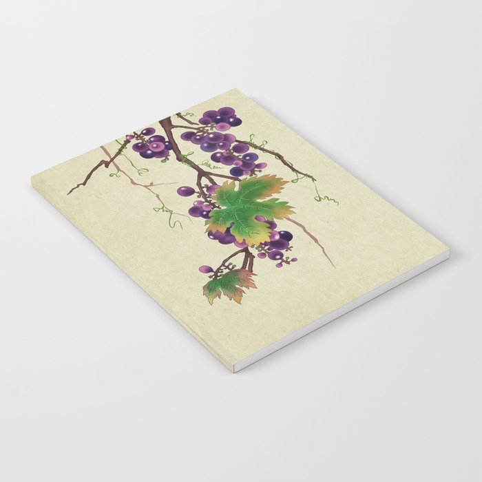 Minhwa : Grapevine Type (Korean traditional/folk art) Notebook Gallery Image 1