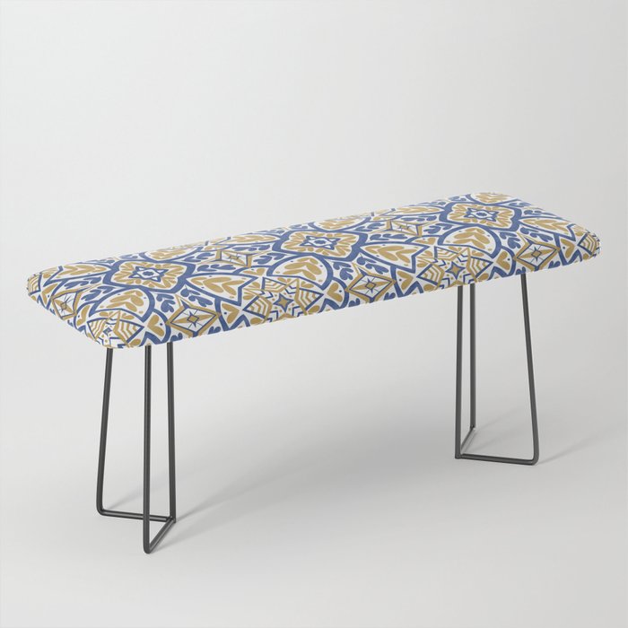 Intricate Ornamentals tiles NS Bench Gallery Image 1