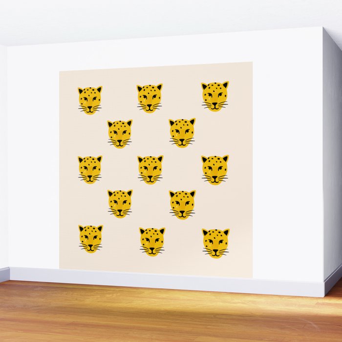 Summer Leopards Wall Mural Gallery Image 2