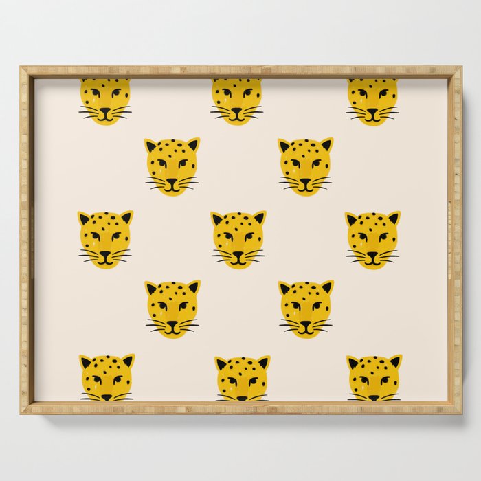 Summer Leopards Serving Tray Gallery Image 1