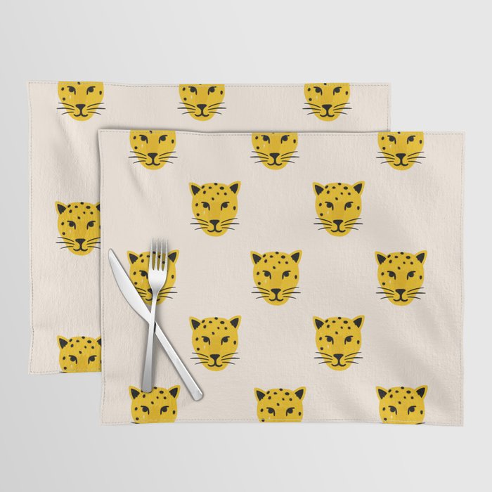Summer Leopards Placemat Gallery Image 1