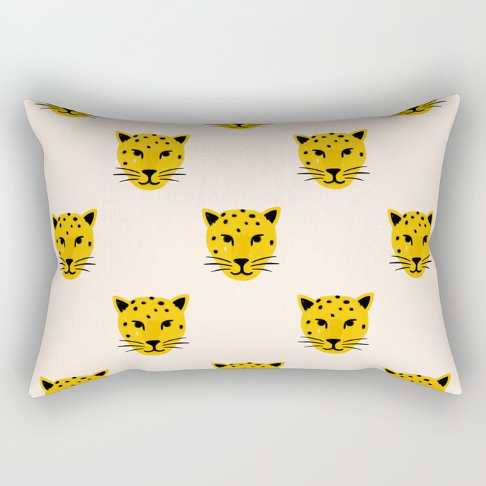 Summer Leopards Rectangular Pillow Gallery Image 2