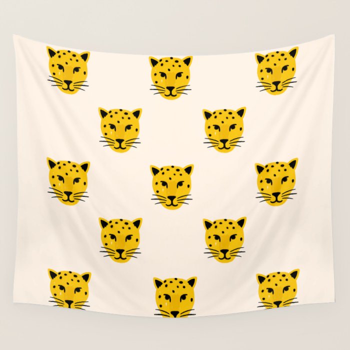 Summer Leopards Wall Tapestry Gallery Image 4