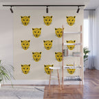 Summer Leopards Wall Mural Gallery Image 1