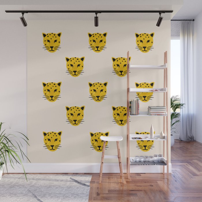 Summer Leopards Wall Mural Gallery Image 1