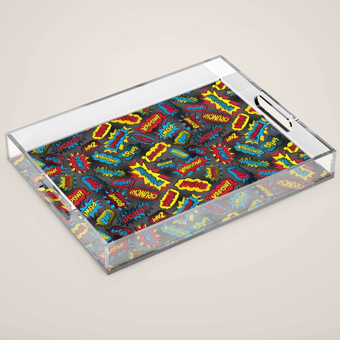 Super Words! Acrylic Tray Gallery Image 1