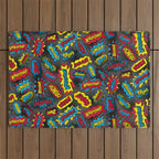 Super Words! Outdoor Rug Gallery Image 1