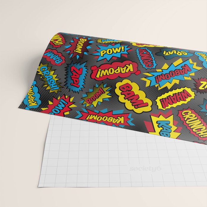 Super Words! Wrapping Paper Gallery Image 2