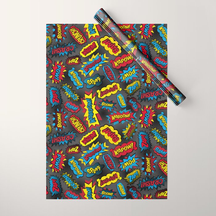 Super Words! Wrapping Paper Gallery Image 1