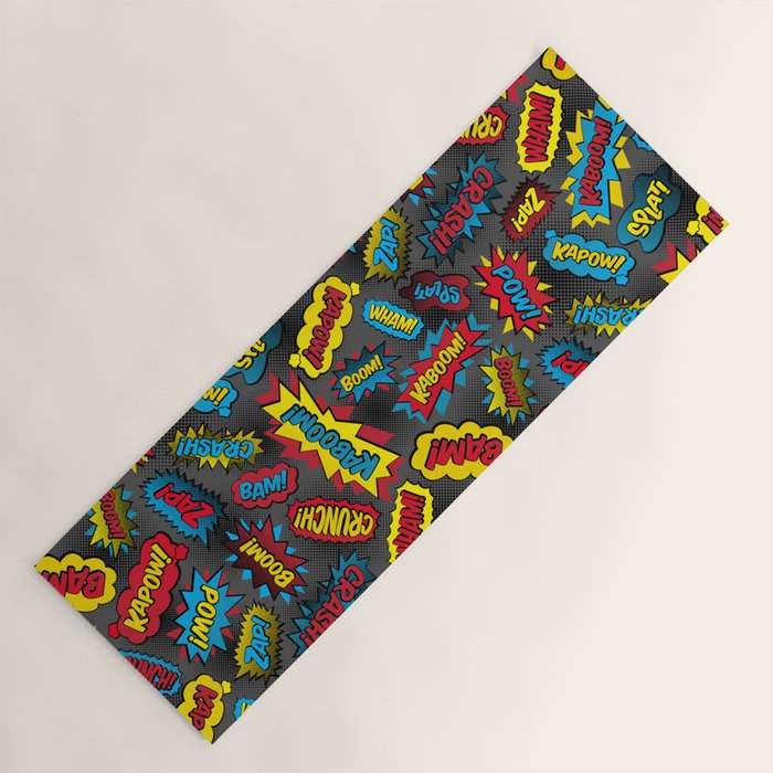 Super Words! Yoga Mat Gallery Image 1