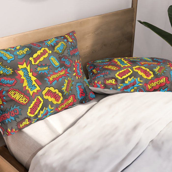 Super Words! Pillow Sham Gallery Image 2