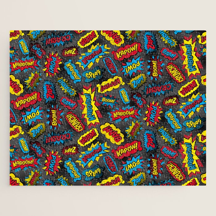 Super Words! Jigsaw Puzzle Gallery Image 1