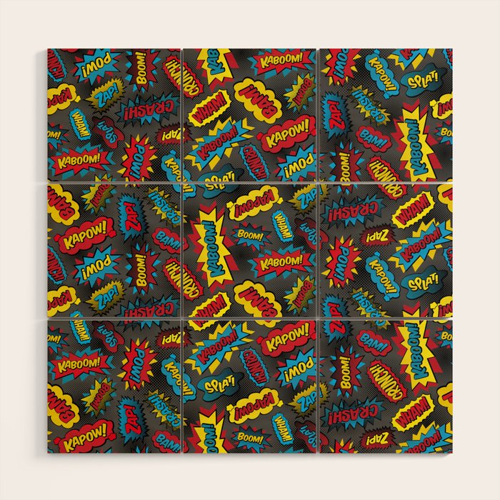 Super Words! Wood Wall Art Gallery Image 1