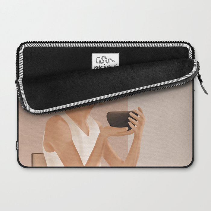 Brewed Tea Laptop Sleeve Gallery Image 2