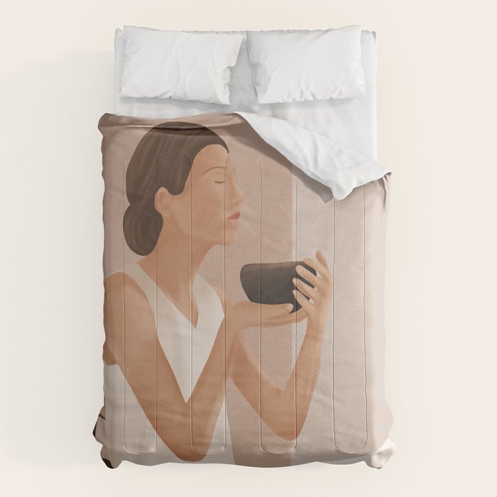 Brewed Tea Comforter Gallery Image 1