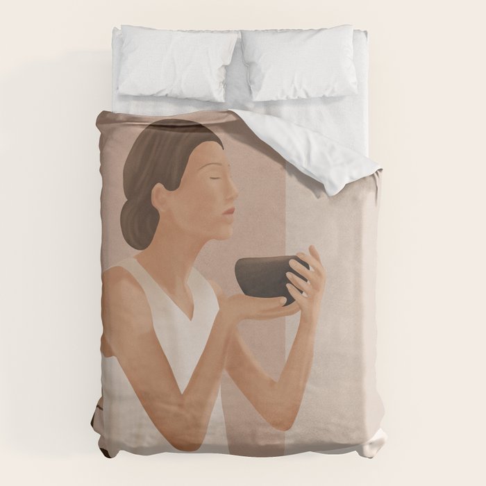 Brewed Tea Duvet Cover Gallery Image 6