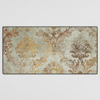 Aged Damask Texture 3 Desk Mat Gallery Image 3