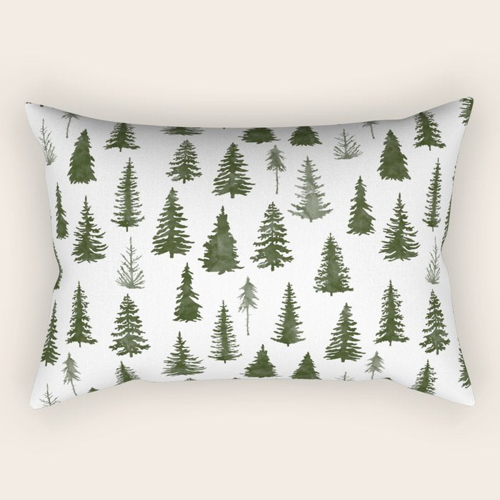 Forest 07 Rectangular Pillow Gallery Image 1
