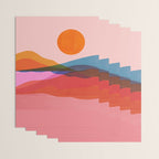 Abstraction_OCEAN_Beach_Minimalism_001 Wrapping Paper Gallery Image 3