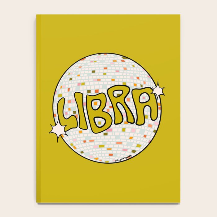 Libra Disco Ball Notebook Gallery Image 4