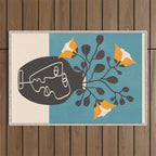 Whispers in Bloom 5 Outdoor Rug Gallery Image 1